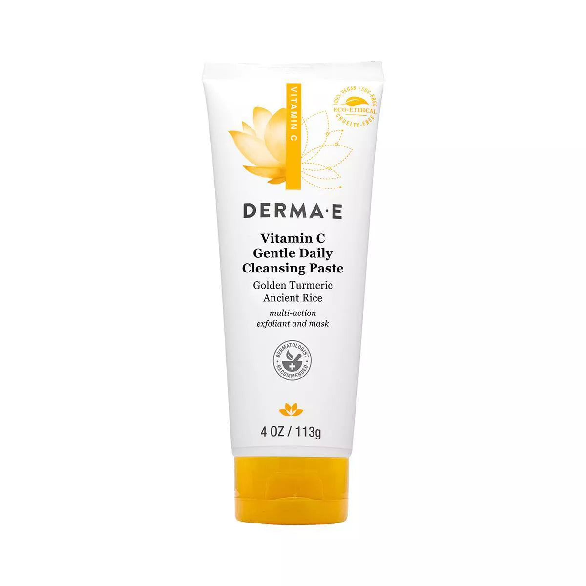 DERMA E VITAMIN C GENTLE DAILY CLEANSING PASTE 4 OZ