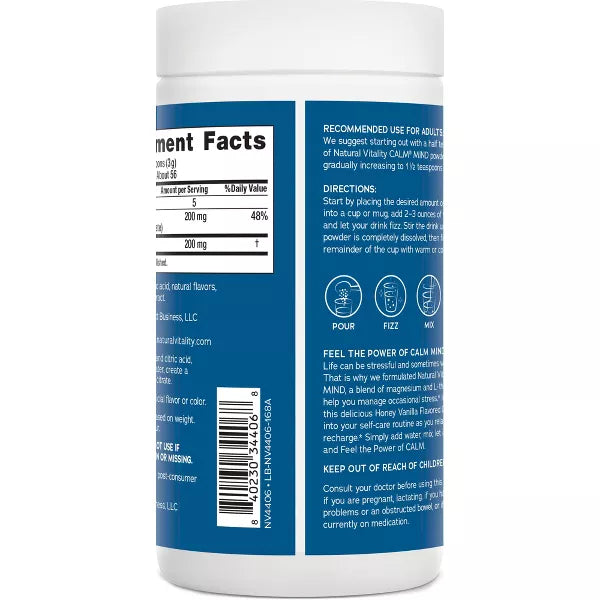 CALM MIND HONEY VANILLA 6OZ