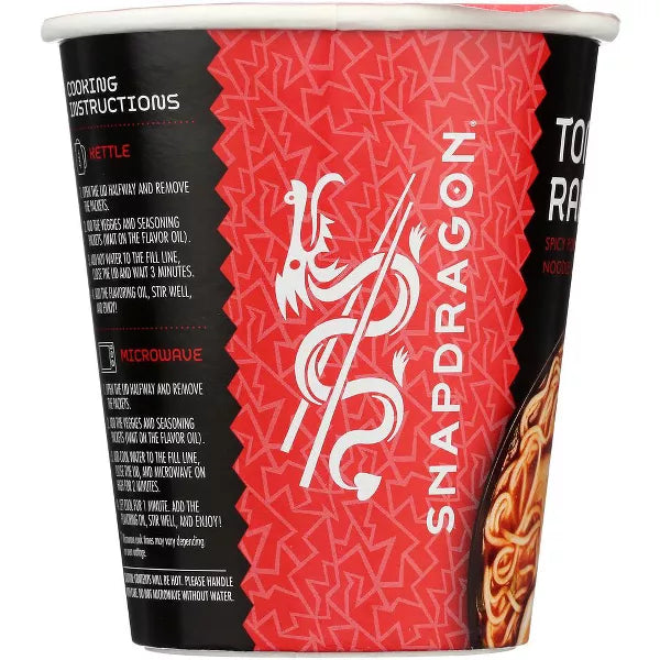 SNAPDRAGON Spicy Tonkotsu Ramen Cup 2.2 OZ