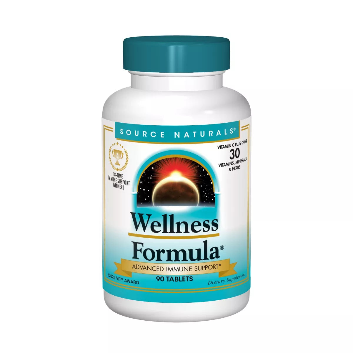 SOURCE NATURALS WELLNESS FORMULA TABS 90T