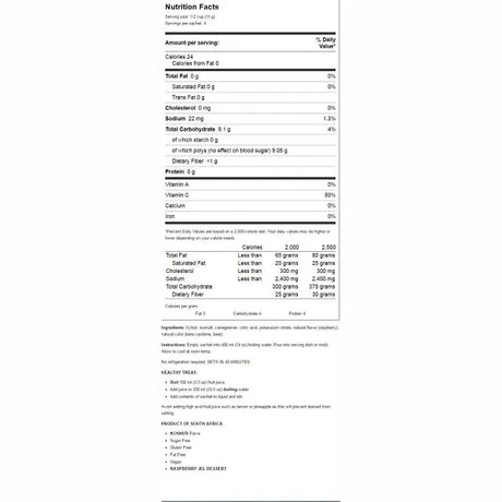 SIMPLY DELISH Raspberry .7 OZ