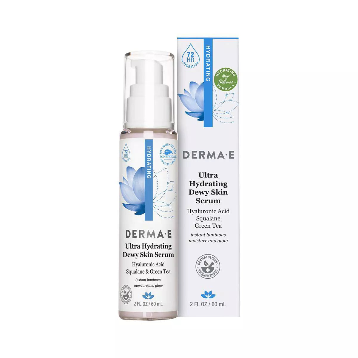 DERMA E. ULTRA-HYDRATING DEWY SKIN SERUM 2OZ