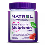 NATROL MELATONIN 3MG TIME RELEASE 45 GUMMY