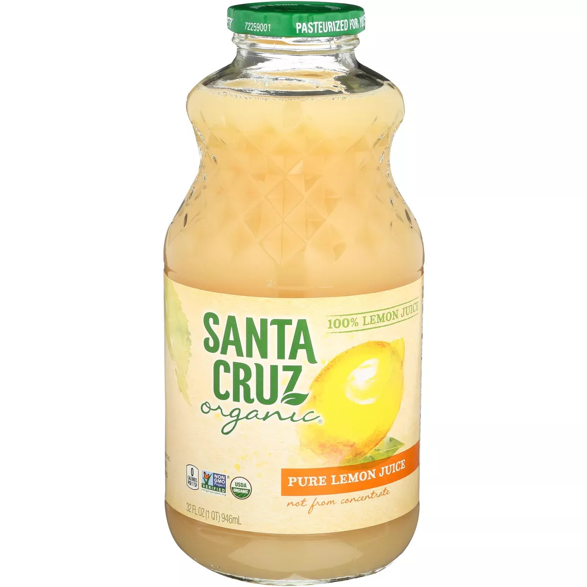 SANTA CRUZ ORGANIC Lemon 32 OZ