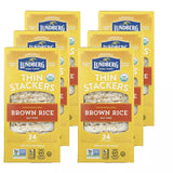 LUNDBERG FAMILY FARMS Thin Stackers, Brown Rice, NS 6/6 OZ