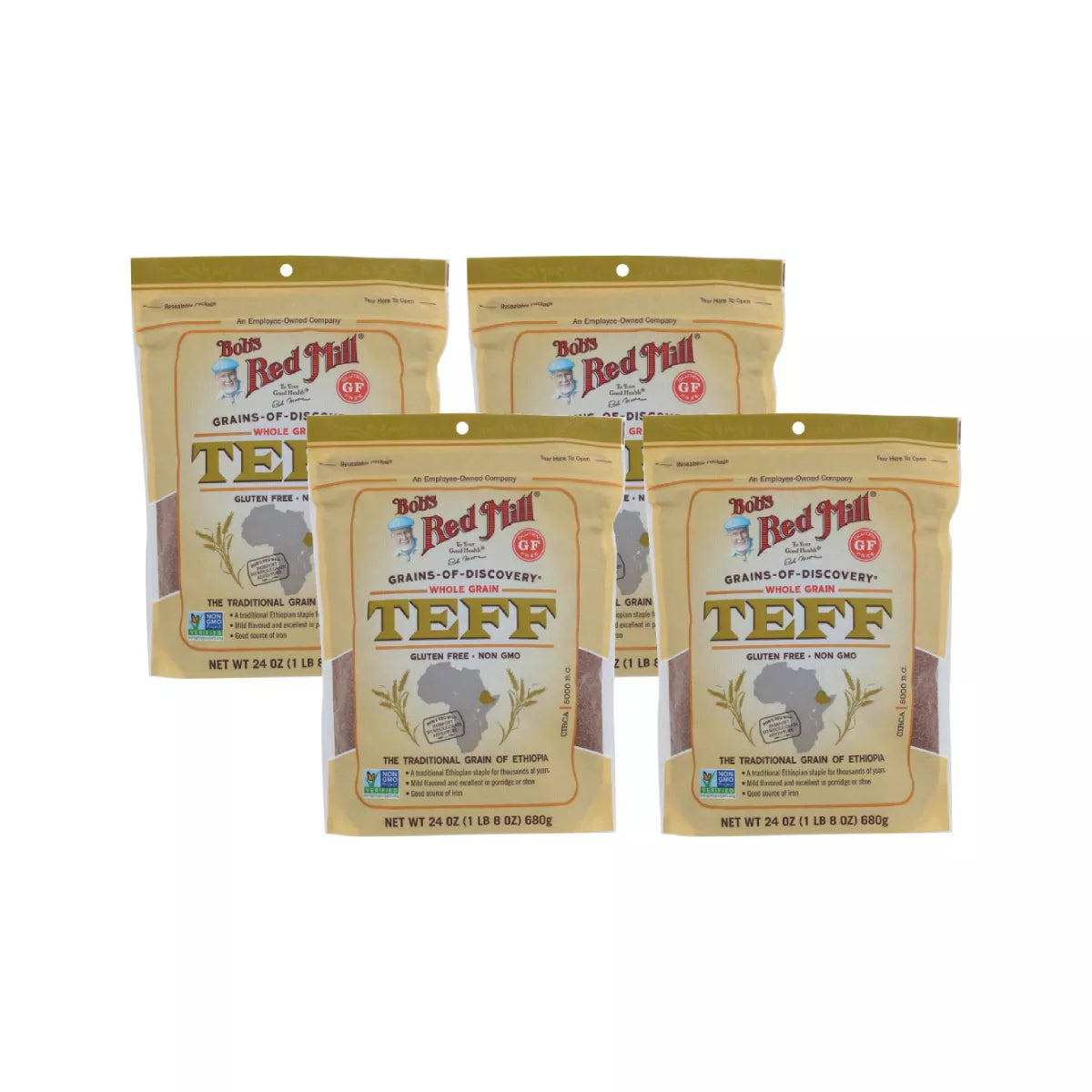 BOB`S RED MILL Teff, Whole Grain 24 OZ