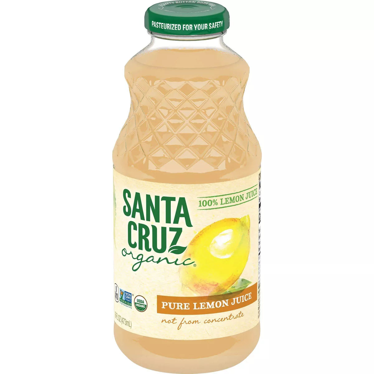 SANTA CRUZ ORGANIC Lemon 16 OZ