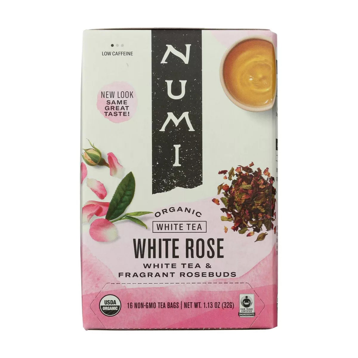 NUMI TEAS White Rose Tea 16 BAG