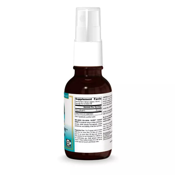 SOURCE NATURALS WELLNESS COLL SLVR THROAT SPRAY 2 OZ