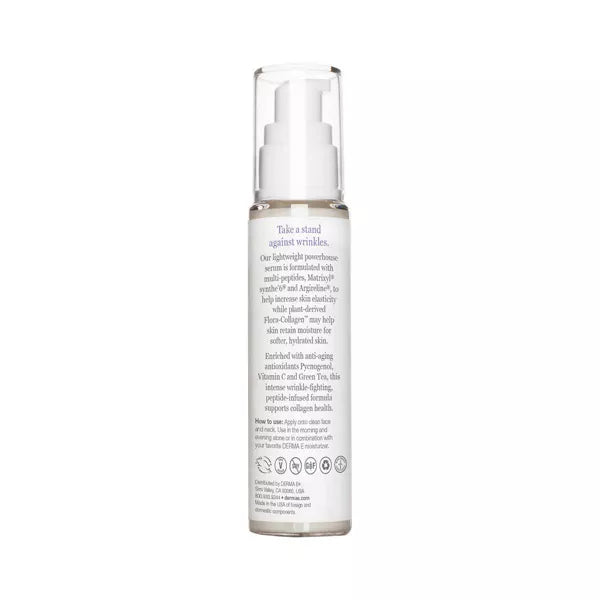 DERMA E. ADVANCED PEPTIDES & COLLAGEN SERUM 2OZ