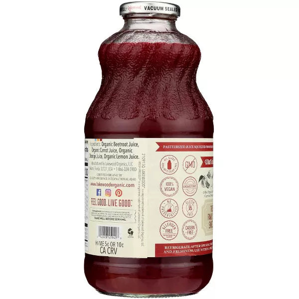 LAKEWOOD Beet Carrot Orange 32 OZ
