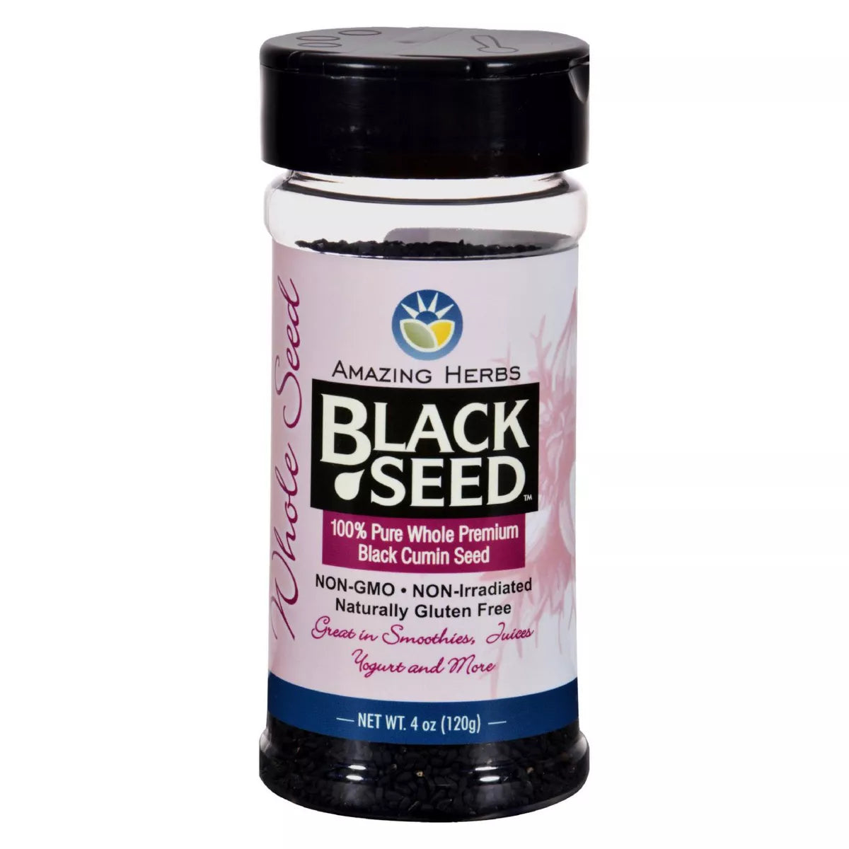 AMAZING HERBS BLACK SEED WHOLE SEED 4OZ – Williams Natural Foods