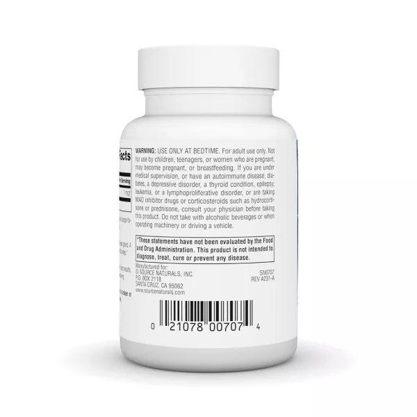 SOURCE NATURALS SLEEP SCIENCE MELATONIN 1MG VEGI CAPS 200VC