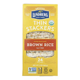 LUNDBERG FAMILY FARMS Thin Stackers, Brown Rice, NS 6/6 OZ