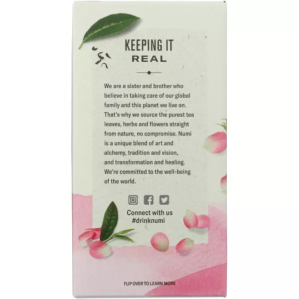 NUMI TEAS White Rose Tea 16 BAG