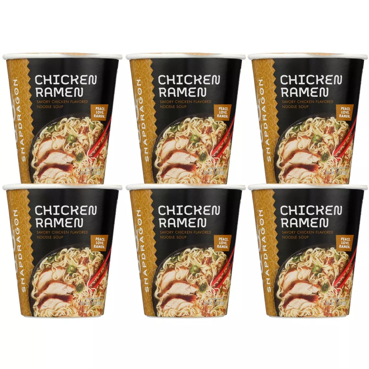 SNAPDRAGON Chicken Ramen Cup 2.2 OZ