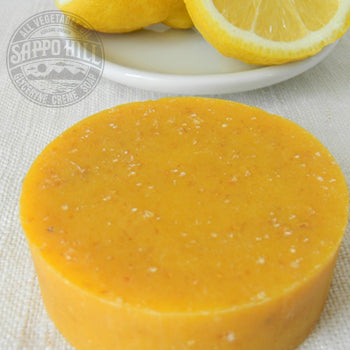 Sappo Hill Glycerine Creme Bar Soap Gardeners Lemon