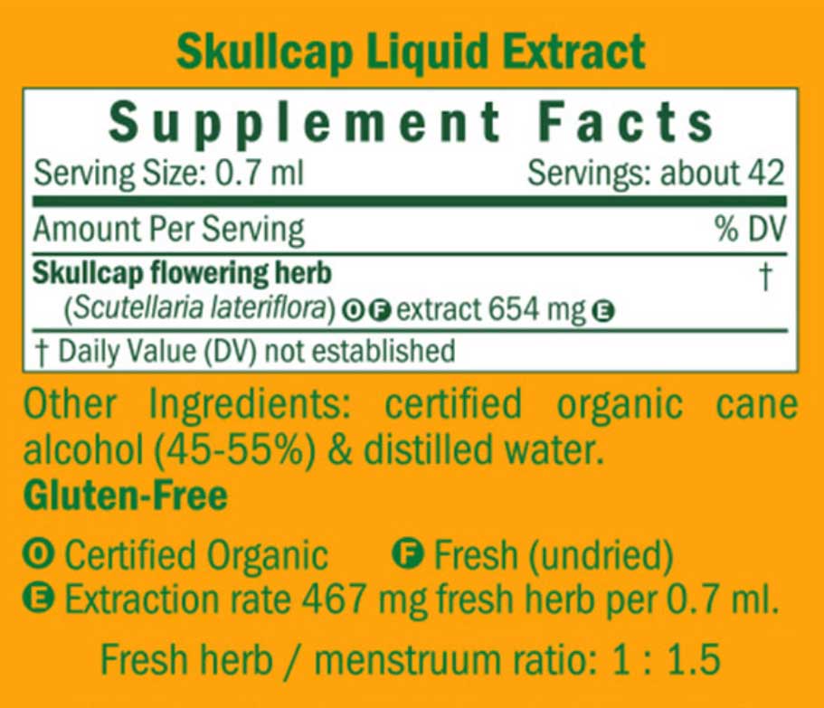 Herb Pharm SKULLCAP EXTRACT 1 oz
