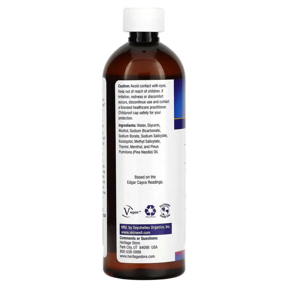 Heritage Store Alka-Thyme Alkaline Mouthwash Eucalyptus Mint 16floz