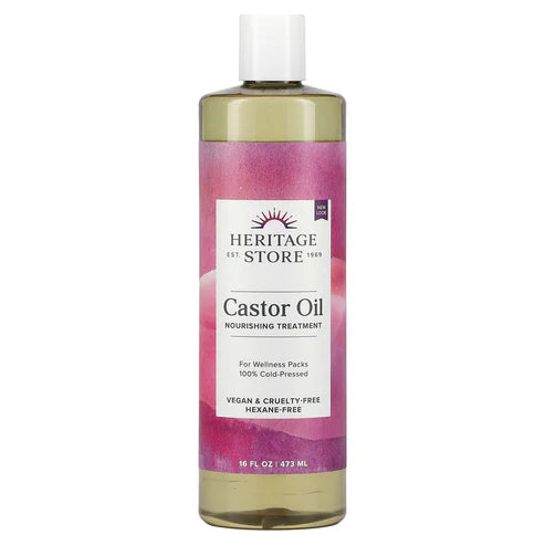 Heritage Store Castor Oil 16floz