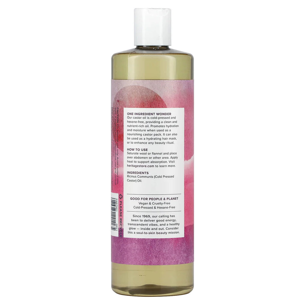 Heritage Store Castor Oil 16floz