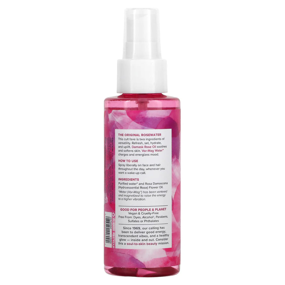 Heritage Store Rosewater Facial Mist 4floz
