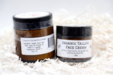 Handi-Razor Organic Tallow Face Cream ingredient label