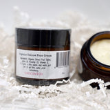 Handi-Razor Unscented Organic Tallow Face Cream ingredient label