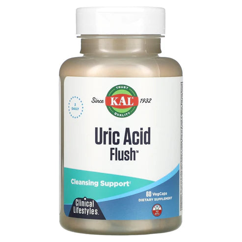 Kal Uric Acid Flush 60CT  Veg Capsule