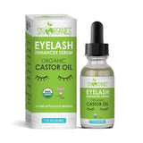 SKY ORGANICS ORGANIC CASTOR OIL EYELASH SERUM 1 OZ