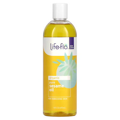 Aceite de sésamo puro LifeFlo 16floz