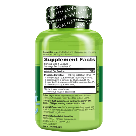 Metabolism Support Probiotics 50 Billion CFU