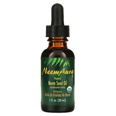 ACEITE TÓPICO DE SEMILLA NEEM AURA NATURALS 1 ONZA