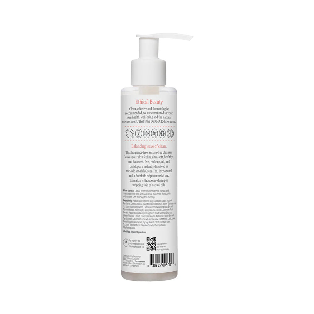 Derma E Pure Biome Balancing Cleanser