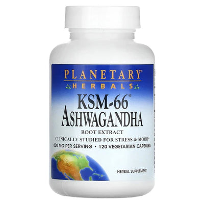 PLANETARY HERBALS ASHWAGANDHA 300MG 120 CÁPSULAS VEGETALES