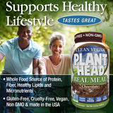 Genceutics Naturals Chocolate Plant Head Real Meal 2.3LB