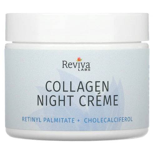 Reviva Labs Collagen Night Cream - 1.5 oz