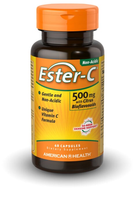 Solgar Ester-C®  500 mg with Citrus Bioflavonoids Capsules 60cap