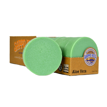 Sappo Hill Glycerine Creme Bar Soap Aloe Vera