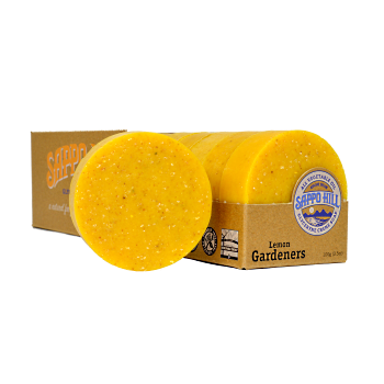 Sappo Hill Glycerine Creme Bar Soap Gardeners Lemon