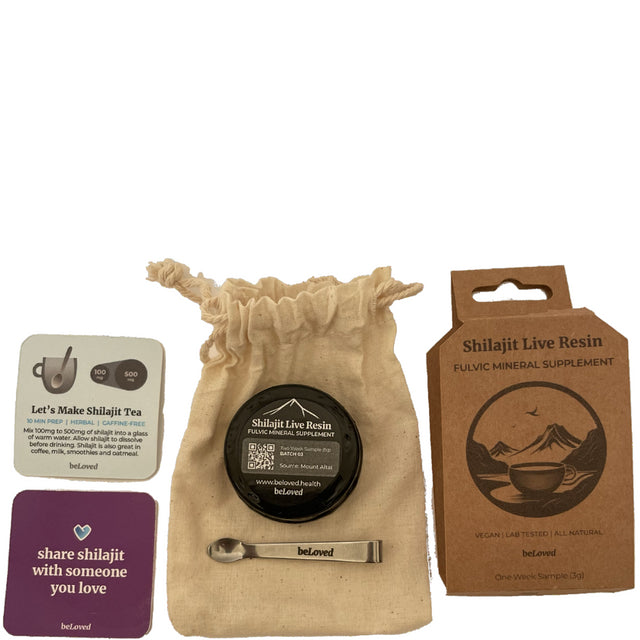 Shilajit Live Resin Fulvic & Trace Minerals