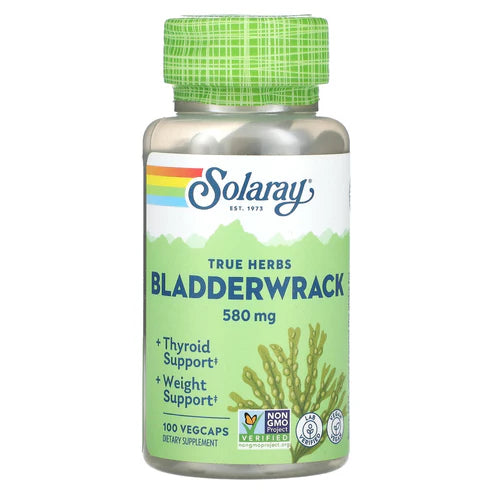 Solaray Bladderwrack 100CT 580MG Veg Capsule