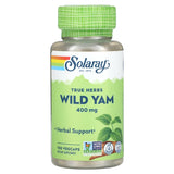 Solaray Wild Yam 100CT 400MG Veg Capsule