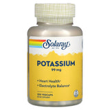 Solaray Potassium 200CT 99MG Veg Capsule