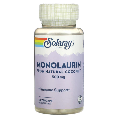 Solaray Monolaurin 60CT 500MG Veg Capsule
