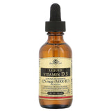 Solgar Liquid Vitamin D3 (Cholecalciferol) 125 mcg (5,000 IU) - Natural Orange Flavor 2 ozliquid
