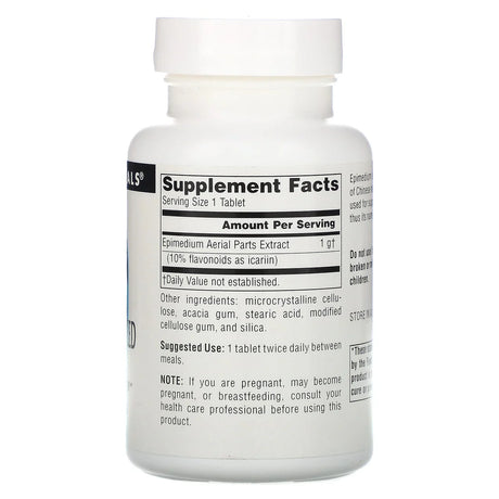 SOURCE NATURALS HORNY GOAT WEED 1000MG 60T