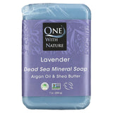 ONE WITH NATURE LAVENDER BAR SOAP 7OZ