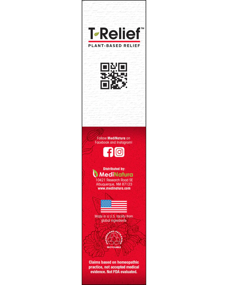 MEDINATURA T-RELIEF PLANT BASED RELIEF ARNICA +12 4OZ