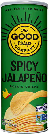 THE GOOD CRISP COMPANY Spicy Jalapeno 5.6 OZ